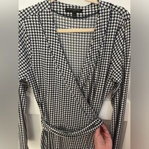 Banana Republic Work Dress, Elephant Pattern